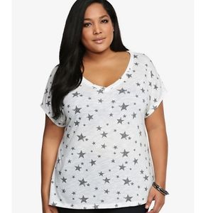 Torrid star/stripes top